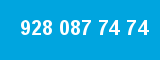 928 087 74 74 928 087 74 74